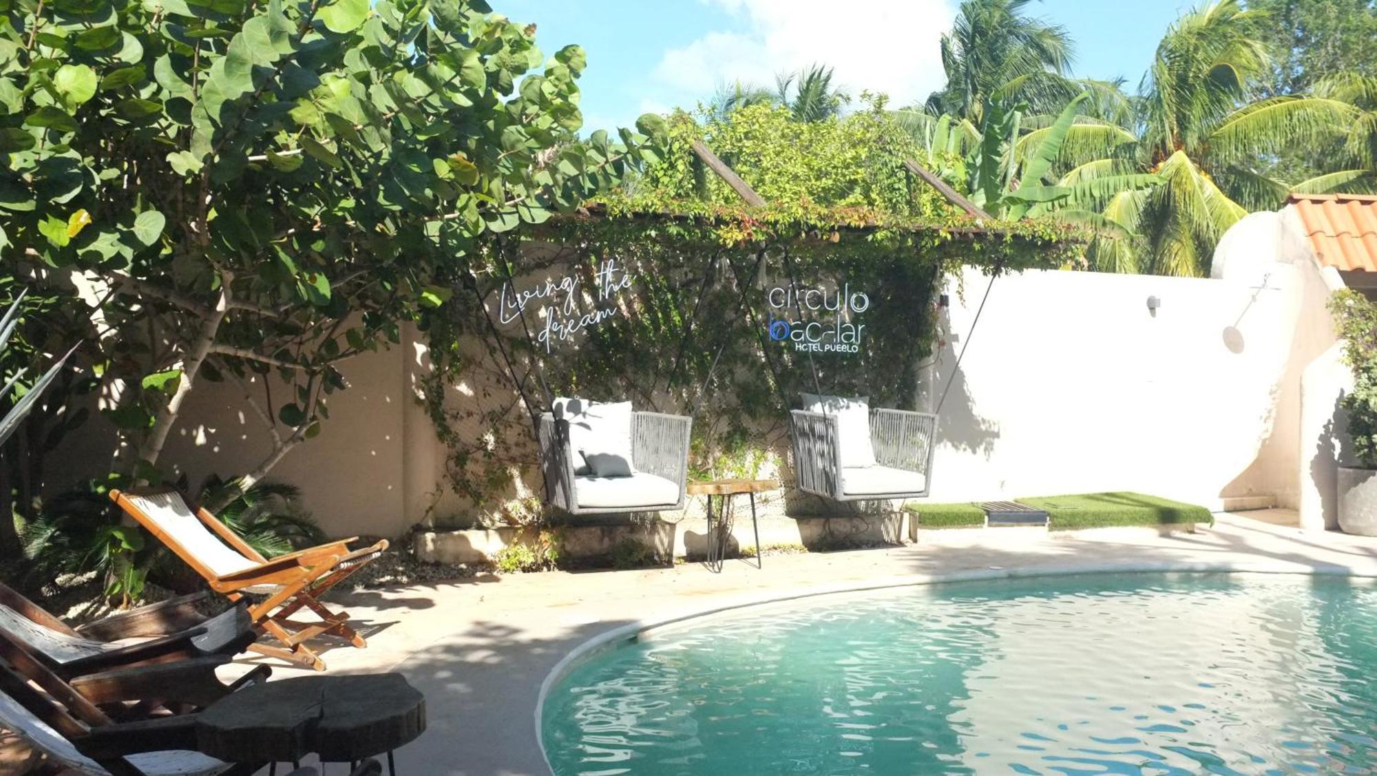 Hotel Circulo Bacalar Kültér fotó